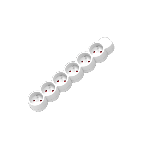 Francia de 6 vías Power Strip